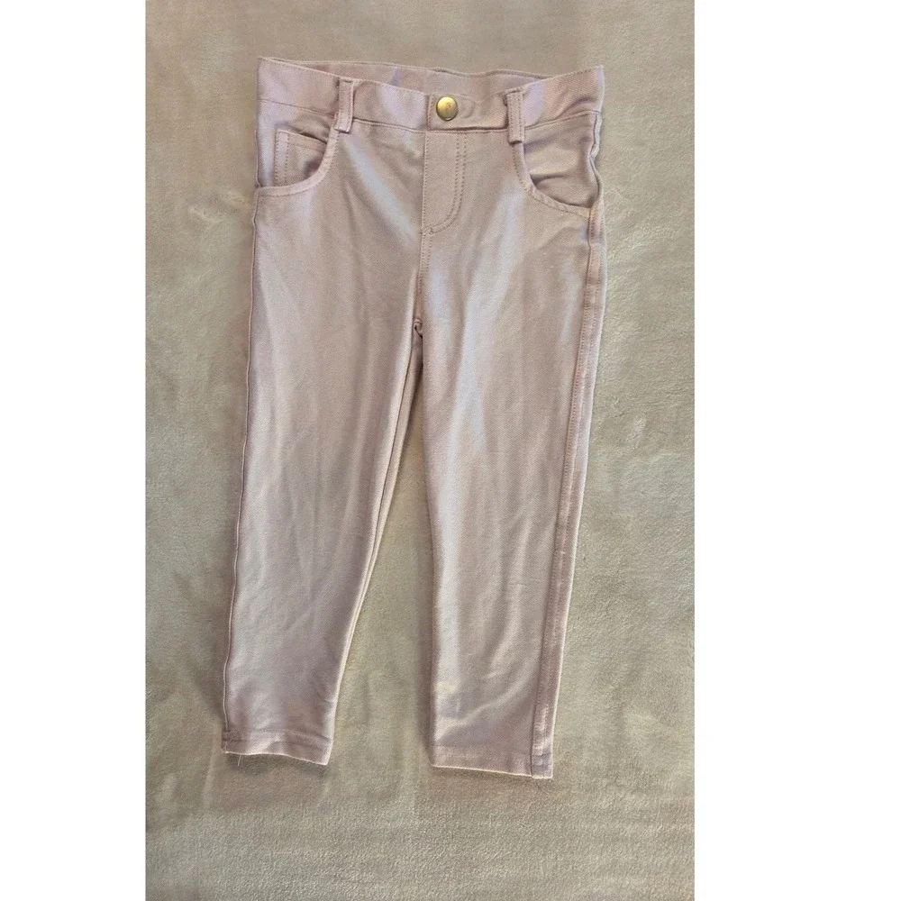 Cynthia Rowley Toddler Girls Cherry Smocked Top & Pink Pants‎ Set 24M